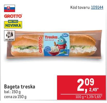 Bageta treska