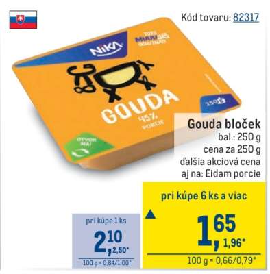 Gouda • bloček