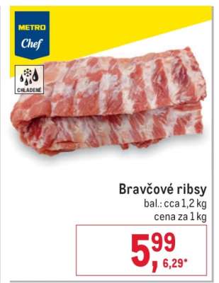 Bravčové ribsy