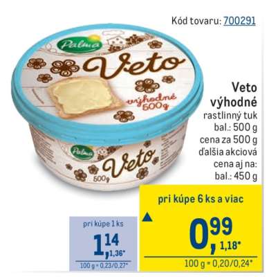 Veto výhodné