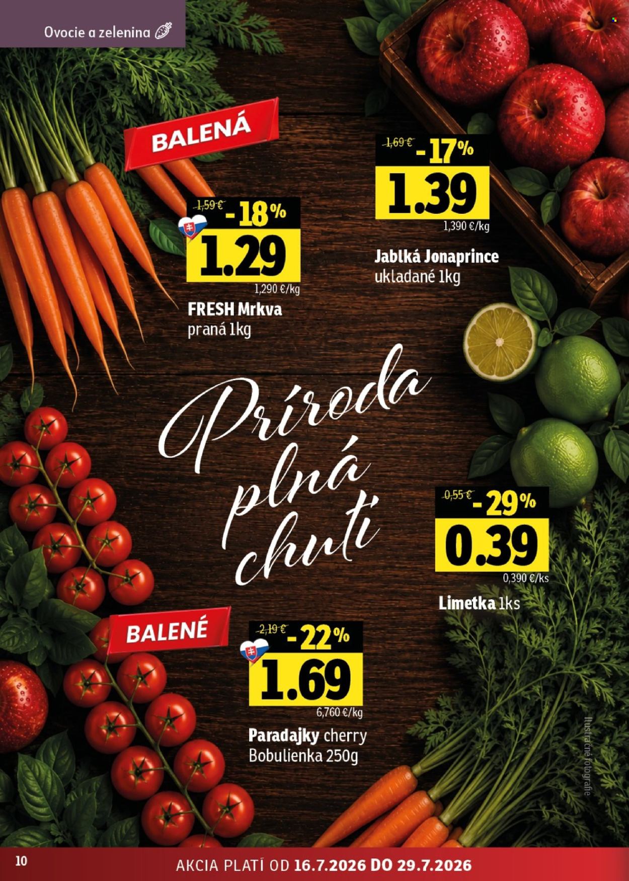 Leták FRESH - 16.7.2026 - 29.7.2026. Strana 10