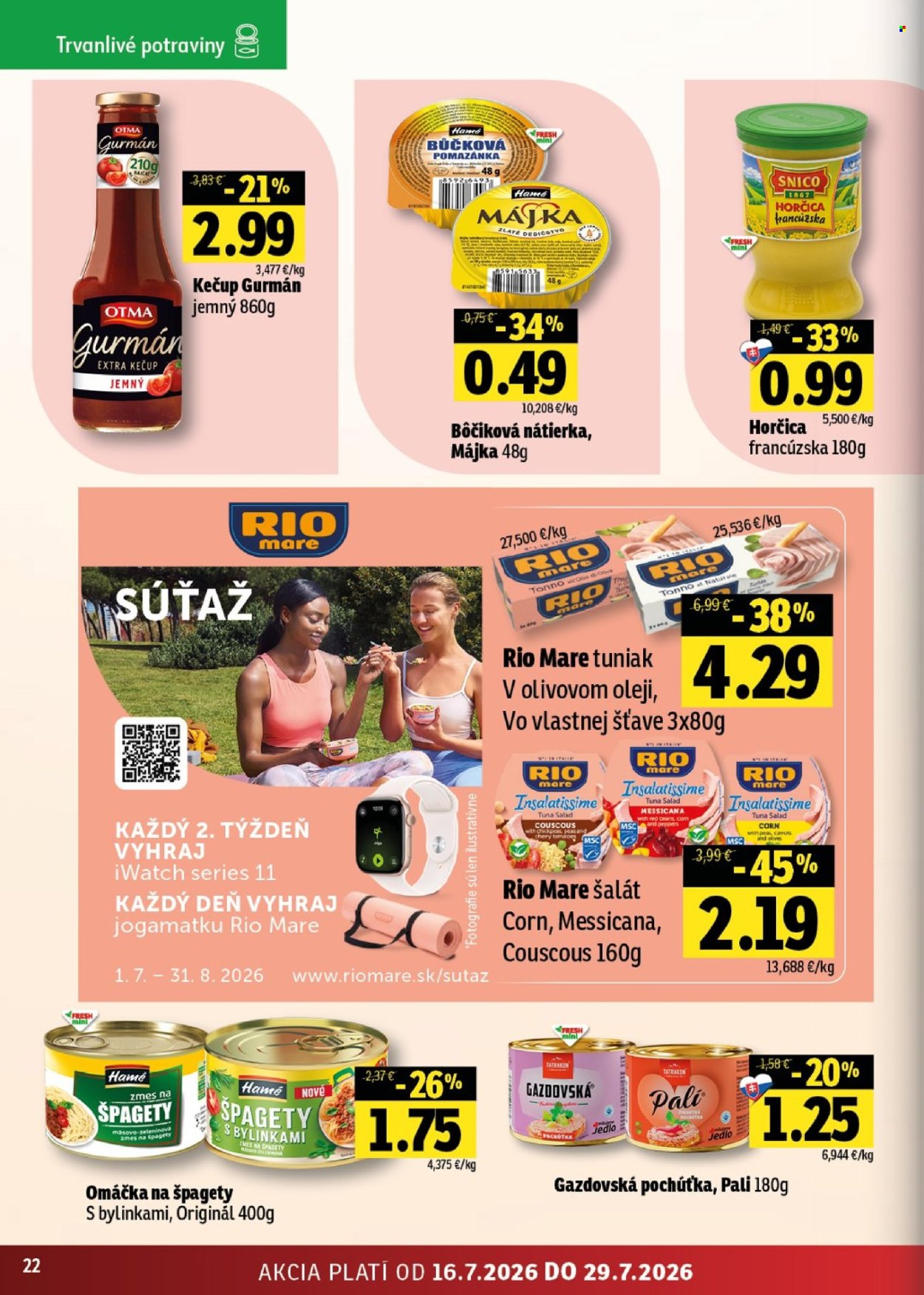 Leták FRESH - 16.7.2026 - 29.7.2026. Strana 22