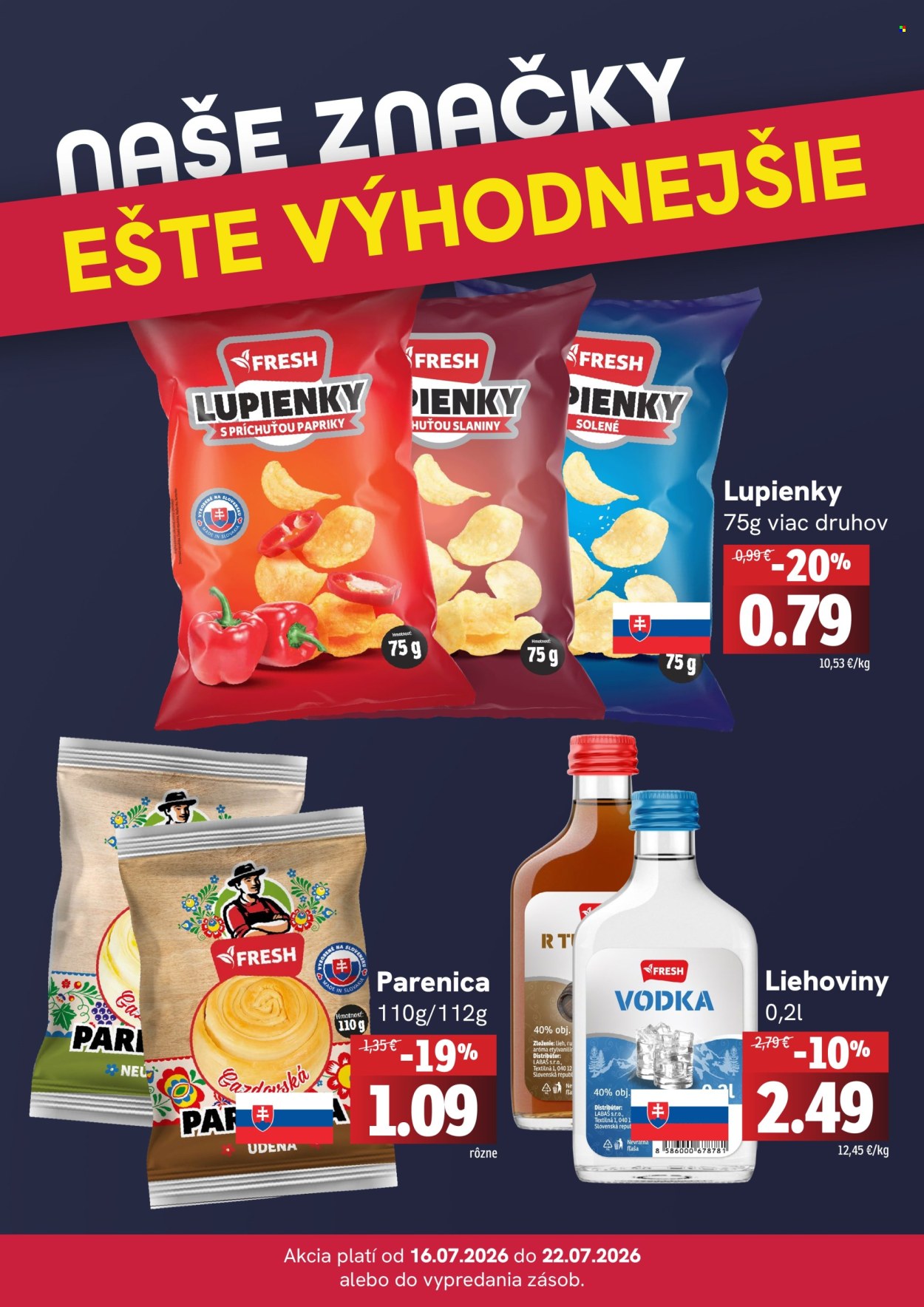 Leták FRESH - 16.7.2026 - 22.7.2026. Strana 4