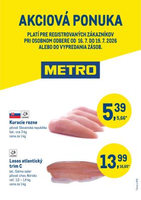 Metro - Víkendová ponuka