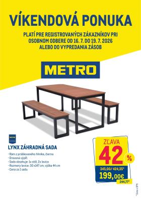 Metro - Víkendová ponuka NF