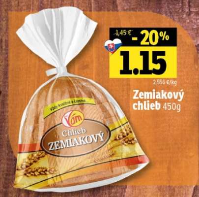 Zemiakový chlieb