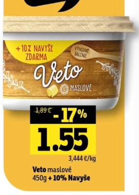 VETO MASLOVÉ