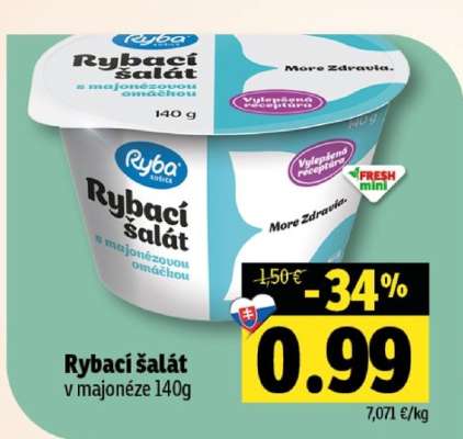 Rybací šalát v majonéze 140g