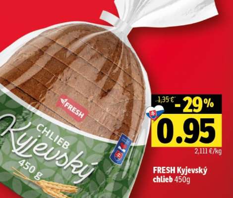FRESH Kyjevský chlieb 450g