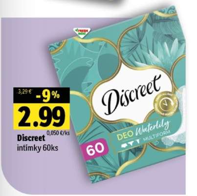Discreet intimky 60ks