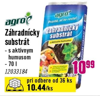 Záhradnícky substrát