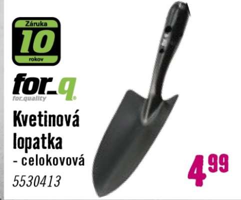 Kvetinová lopatka