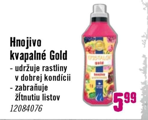 Hnojivo kvapalné Gold