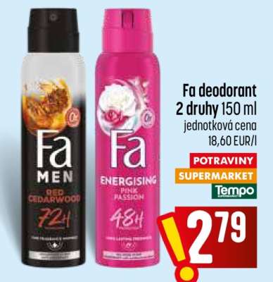 Fa deodorant