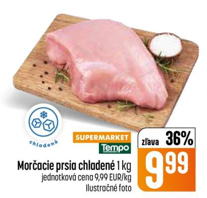 Morčacie prsia chladené 1 kg