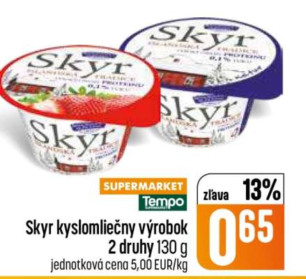 SKYR Kyslomliečny výrobok