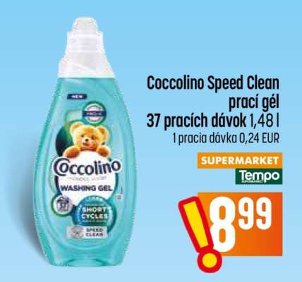 Coccolino Speed Clean prací gél
