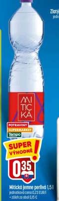 Mitická jemne perlivá 1,5 l
