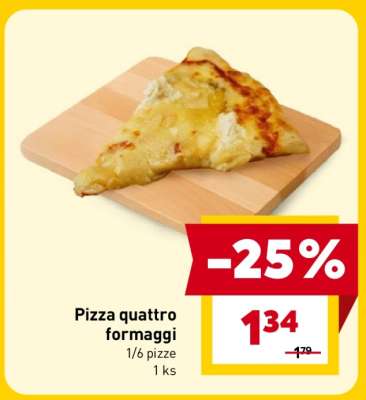 Pizza Quattro Formaggi