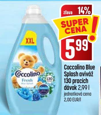 Coccolino Blue Splash aviváž