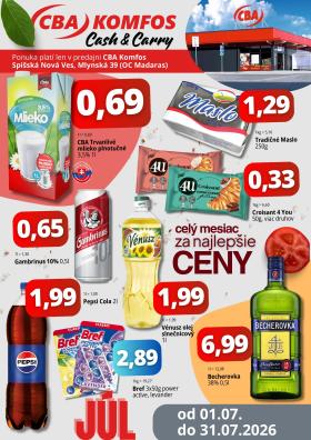 CBA Komfos - Super ceny Cash&Carry - Spišská Nová Ves