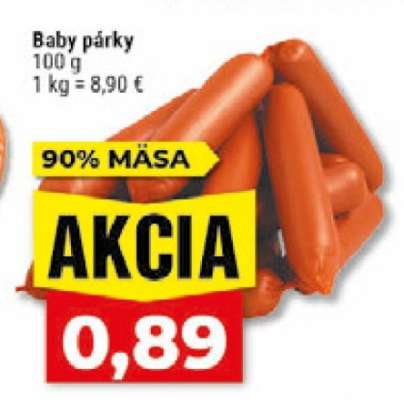 Baby párky
