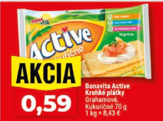 Bonavita Active krehké plátky