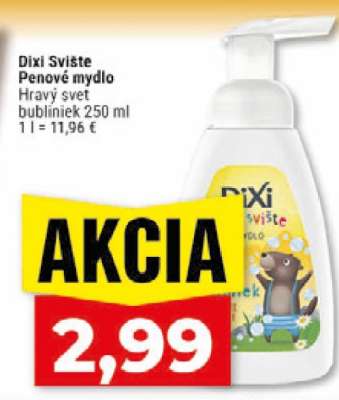 Dixi Svište Penové mydlo