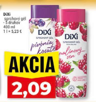 DIXI SPRCHOVÝ GÉL