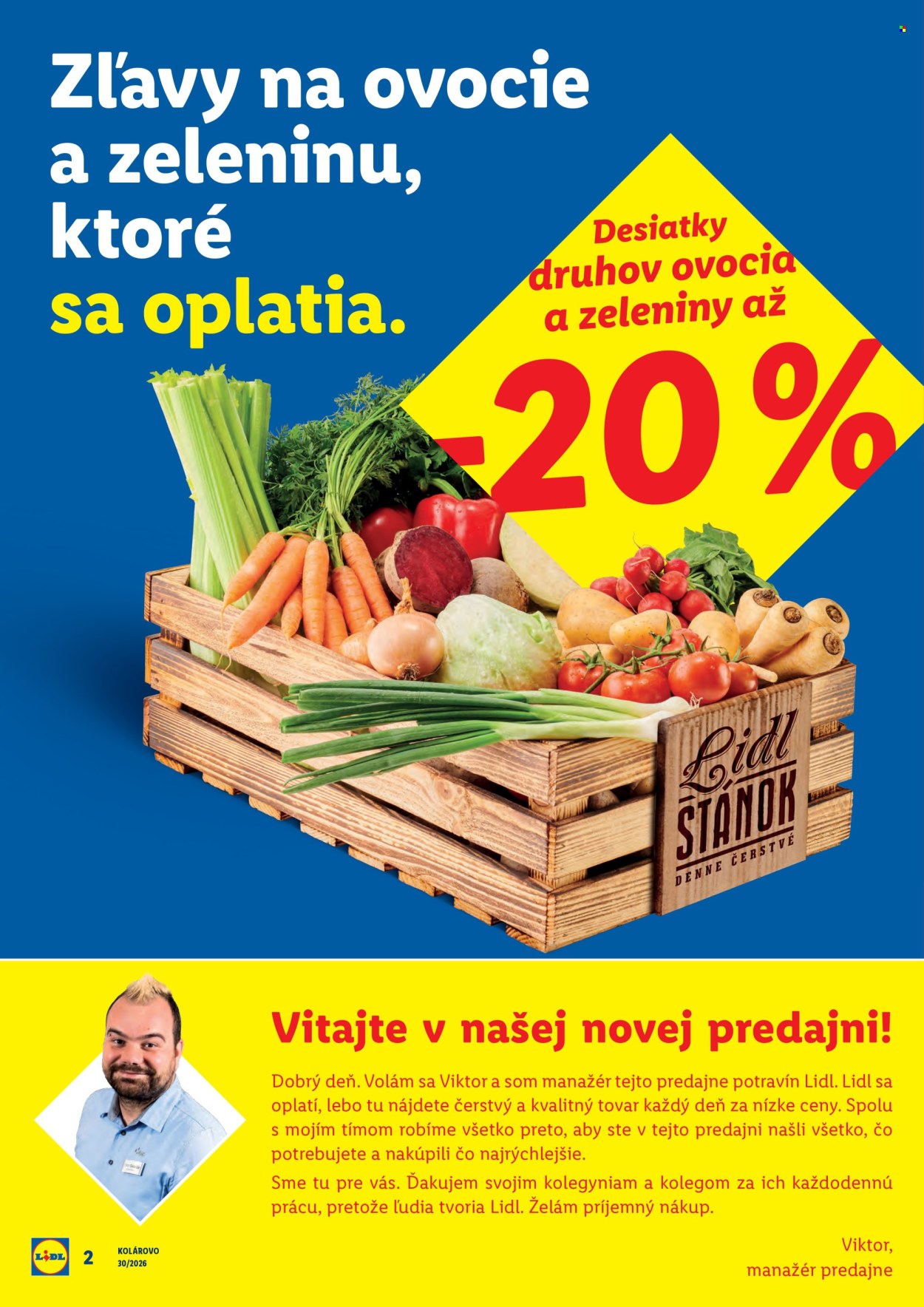 Leták Lidl - 23.7.2026 - 26.7.2026. Strana 2