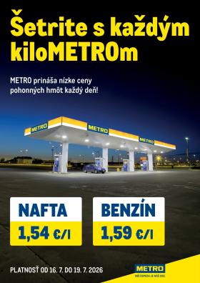 Metro - Šetrite s každým kiloMETROm