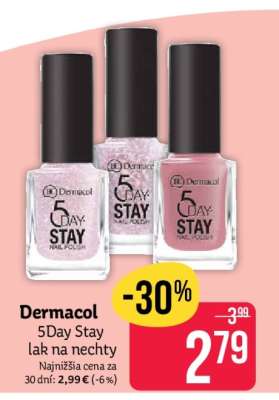 Dermacol 5Day Stay lak na nechty
