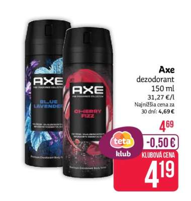 Axe dezodorant 150 ml