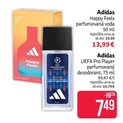 Adidas Happy Feels parfumovaná voda 50 ml