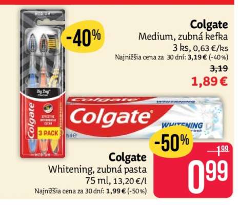 Colgate Whitening zubná pasta