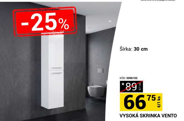 VYSOKÁ SKRINKA VENTO