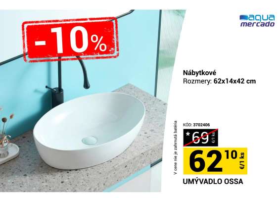 UMÝVADLO OSSA