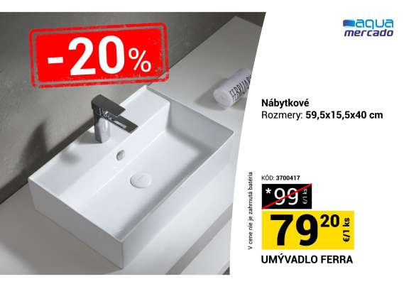 UMÝVADLO FERRA