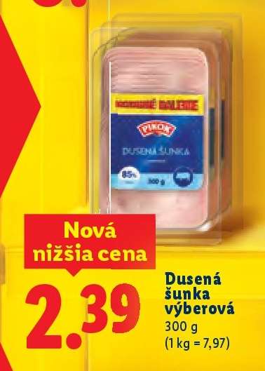 Dusená šunka výberová