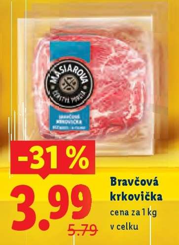 BRAVČOVÁ KRKOVIČKA