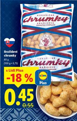 Arašidové chrumky