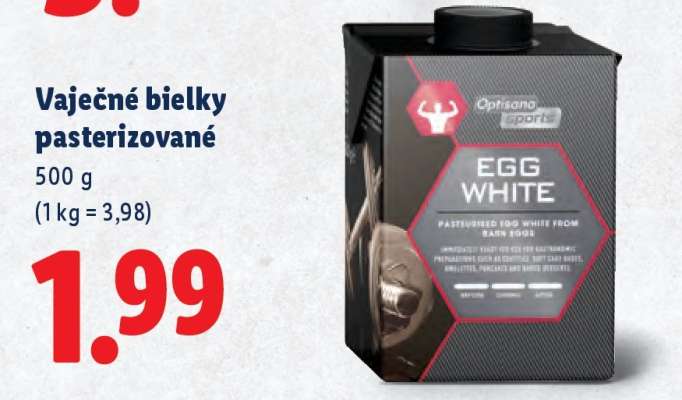Vaječné bielky pasterizované