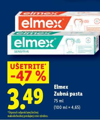 ELMEX Zubná pasta