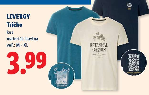 LIVERGY Tričko