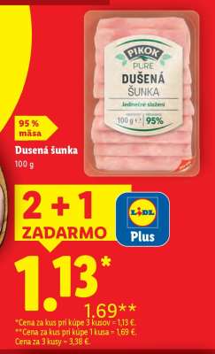 Dusená šunka