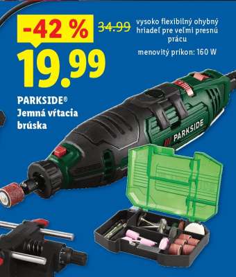 PARKSIDE® Jemná vŕtacia brúška