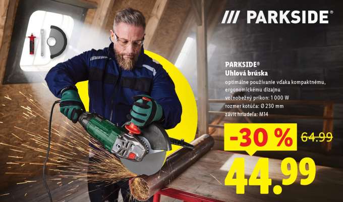 PARKSIDE® Uhlová brúska