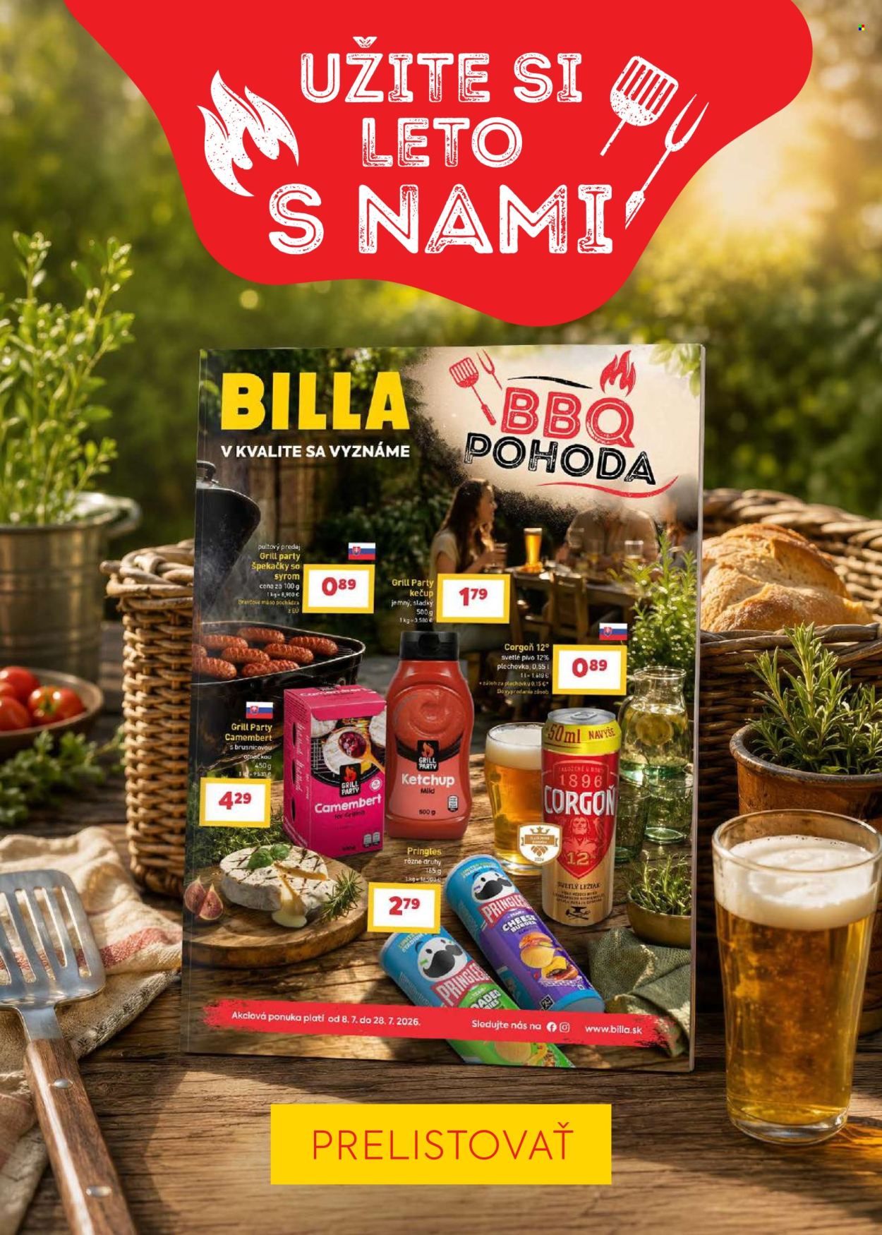 Leták Billa - 22.7.2026 - 28.7.2026. Strana 30