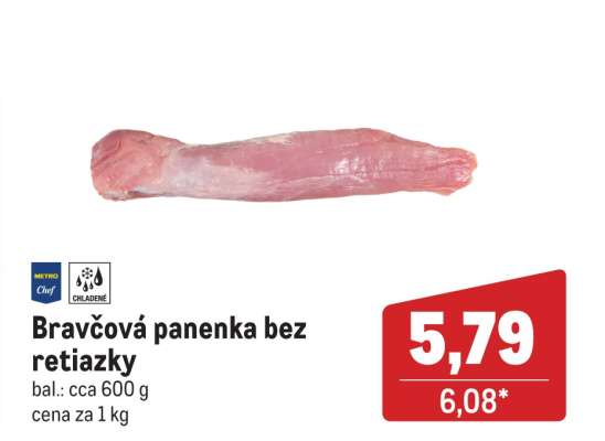 Bravčová panenka bez retiazky