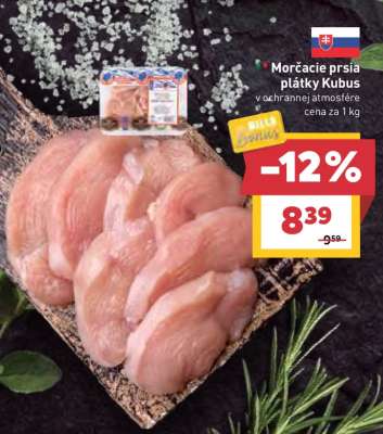 Morčacie prsia plátky Kubus